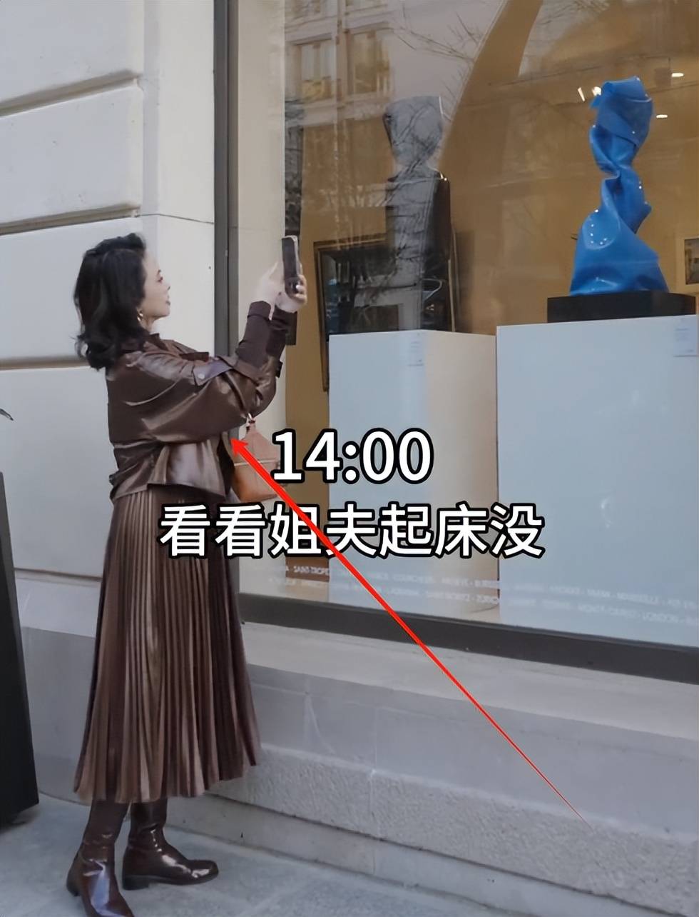 斜大小眼明显穿华贵礼服联合国演讲冰球突破56岁翁虹近况曝光脸歪嘴(图7)